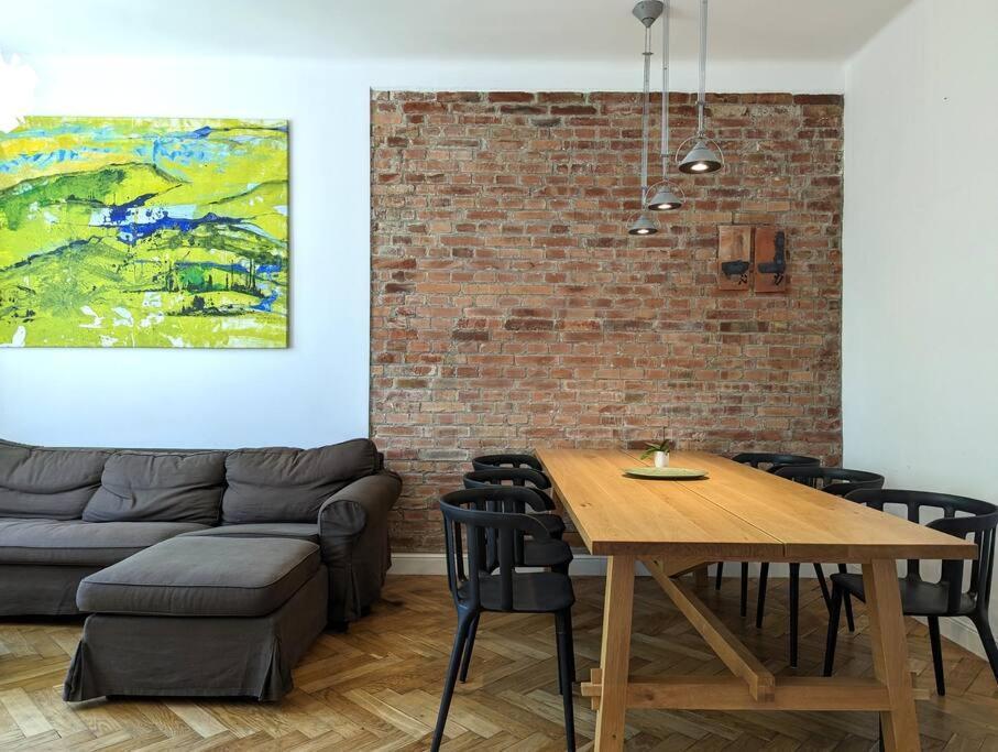 Kazimierz, Apartament Nad Wisla Krakow Bagian luar foto